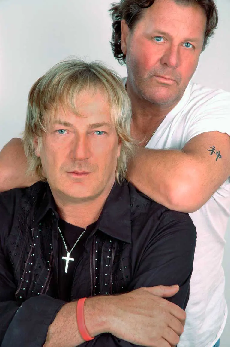 Photograph of Geoff Downes and John Wetton